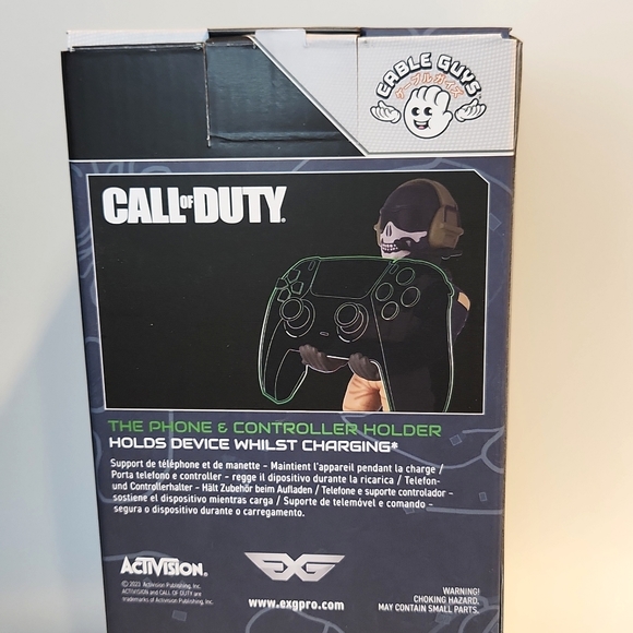 Call of Duty Lt. Simon Ghost Riley Phone & Controller Holder by Cable Guys NEW! - Picture 5 of 5
